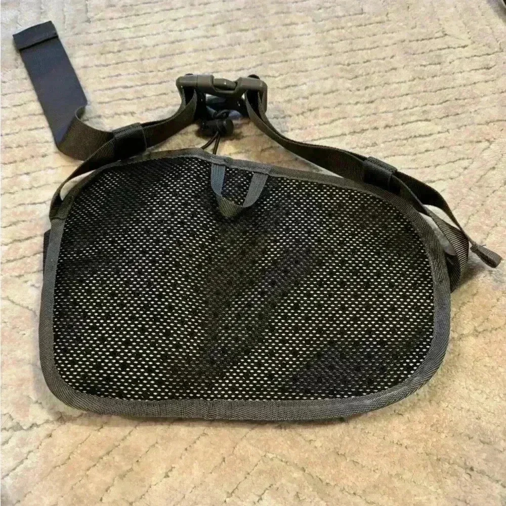 Perfect size with water bottle holder.